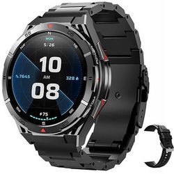Orologio intelligente 2025 nuovo GPS bussola altimetro barometro da esterno smartwatch HD schermo AMOLED 466466 frequenza cardiaca chiamata Bluetooth impermeabile IP68 braccialetto intelligente da
