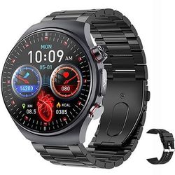 iMosi ET488 Orologio intelligente 1.43 pollice Orologio da Corsa Fitness Smartwatch Bluetooth ECGPPG Monitoraggio della temperatura Contapassi Compatibile con Android iOS Da donna Da uomo Chiamate