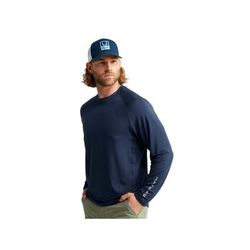 HUK Performance Fishing A1A Performance Crew - Men's Naval Academy Small H1200575-413-S