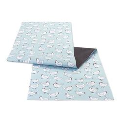Table Runner 72"L x 16"W Polyester by Melrose in Blue/white/red