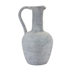 Grey Pitcher Vase 12"H by Melrose in Grey