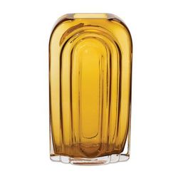 Vase 9.75"H Glass by Melrose in Gold