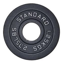 TEMU Cast Iron Weight Plates Set 1.25kg Discs Pairs Home Gym Equipment Strength Training Heavy Duty Lifting Workout Functional Fitness