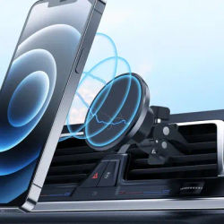 Magnetic Car Mount Car Air Vent Phone Holder Universal 360° Rotatable Strong Magnets Car Ventilation for iPhone 16 15 14 Samsung