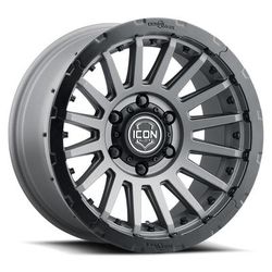 ICON Vehicle Dynamics Wheel Aluminum Black, Lifetime Limited Warranty - 2-year Poweder Coat Finish ICNWH23617859057CH
