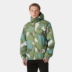 Helly Hansen Men's Core Graphic Rain Jacket Grey XL