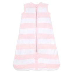 Rugby Stripe Organic Beekeeper™ Wearable Baby Blanket - Blossom