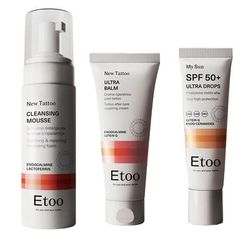 Etoo Cleansing Mousse + Ultra Balm Drops SPF50 1 pz Set