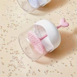 TEMU 1pc Shampoo Foam Maker, Phthalate-free Plastic, Freestanding, Electricity-free Handheld Cup For Face Washing, Dispenser