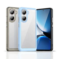 Transparent Colorful TPU Case for Xiaomi Poco X7 Pro 5G Protective Cover Clear Fundas Coque Capa