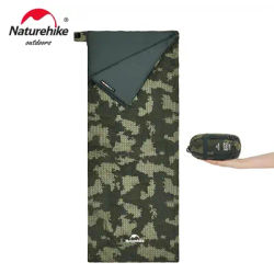 Naturehike LW180 Sleeping Bag Summer Camping Ultralight Sleeping Bag Splicable 2 In 1 Outdoor Cotton Hiking Travel sleeping Bag