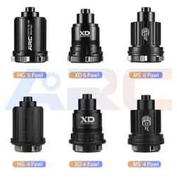 MTB Bike FreeHub HG Micro Spline MS XD XDR 4-6 Pawls 3 Teeth Applicable To MT005/MT006/MT007/MT009/MT039/MT010PRO Free Hub Parts