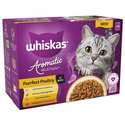 24x85g Poultry in Gravy Aromatic Selection Whiskas Wet Cat Food