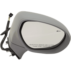 JC Whitney Mirror Paintable, Passenger Side, 1-year limited warranty JBK48ER-S