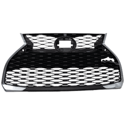 JC Whitney Grille Assembly ABS Plastic Chrome Grille, 1-year unlimited-mileage warranty RL07010073