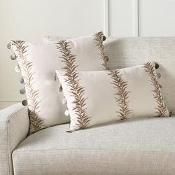 Ginny Decorative Pillow - 13" x 22" Lumbar - Frontgate