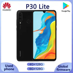 Huawei P30 Lite SmartPhone Kirin 710 4GB 6GB 128GB 6.15inch 3340mAh 24MP Camera full screen Used Phone