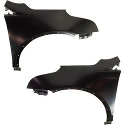 Replacement Fender Steel Primed, Front, Driver & Passenger Side, 1-year unlimited-mileage warranty SET-RC22010015