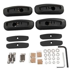 Rhino-Rack Roof Rack Mount RCP Series, 5-year limited warranty RCP31-BK