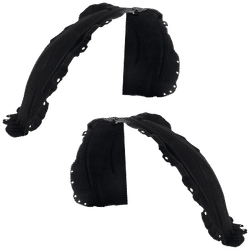 Replacement Fender Liner, Front, Driver & Passenger Side, 1-year unlimited-mileage warranty SET-RF22210077Q