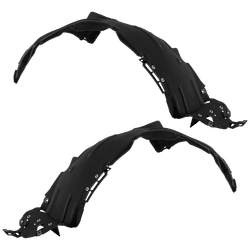 Replacement Fender Liner, Front, Driver & Passenger Side, 1-year unlimited-mileage warranty SET-RH22210073Q