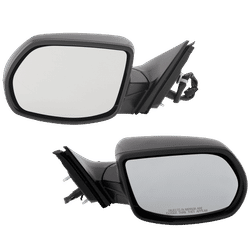 JC Whitney Mirror Textured Black, Driver & Passenger Side, 1-year limited warranty SET-JHO76ER