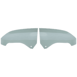 JC Whitney Door Glass, Front, Driver & Passenger Side, 1-year unlimited-mileage warranty SET-JRC48010047