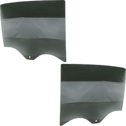 JC Whitney Door Glass, Rear, Driver & Passenger Side, 1-year unlimited-mileage warranty SET-JRC48130067
