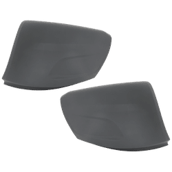 JC Whitney Bumper End Plastic Painted Gray, Front, Driver & Passenger Side, 1-year unlimited-mileage warranty SET-RI01110007-HD