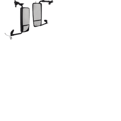 Garage Pro Mirror Textured Black, Driver & Passenger Side, 1-year limited warranty SET-GVL56ER-HD