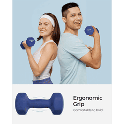 TEMU Kg Set Of 2 Neoprene Dumbbells, For Workout, Fitness