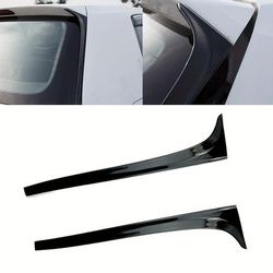 TEMU 1 Pair Abs Rear Side Wing For Golf 7/7.5 Mk7 Mk7.5 Rline 2014-2018, Car Tail Wing Airflow Modification Accessories, Wing For Car