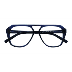 Male s aviator Navy Acetate,Eco Friendly Prescription eyeglasses - Eyebuydirect s Sea