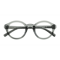 Unisex s round Clear Green Acetate,Eco Friendly Prescription eyeglasses - Eyebuydirect s Miles