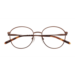 Unisex s round Bronze Eco Friendly,Metal Prescription eyeglasses - Eyebuydirect s Coles