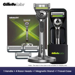 Gillette Labs Gift Kit Razor and Blade Travel Box Set