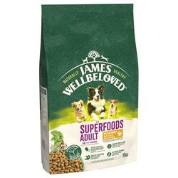 2x10kg Turkey, Kale & Quinoa Superfoods Adult James Wellbeloved Dry Dog Food