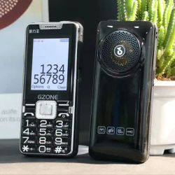 2G GSM Feature Phone SOS Call Fast Dial 2.4" Display Large Keypad Super Loud Speaker Dual SIM Blacklist Dual Torch Long Standby
