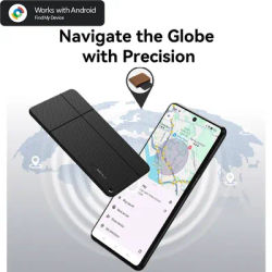 MiLi Go – carte de suivi GPS intelligente, dispositif Anti-perte, Bluetooth, pour Android, fonctionne avec Google Find My MiCard Pro