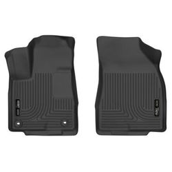 Husky Liners Floor Mats Made of Rubberized/Thermoplastic Black Molded Liner X-act Contour Series, Front Row, 52311