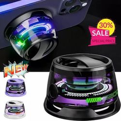 TEMU Magnetic Ultra-portable Led Speaker Wireless Speakers Mini Rgb, Water-resistant, Usb Connection, App Control, Infrared Wireless