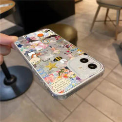 Cartoon C-CHARLIE AND LOLA Phone Case For Iphone 15 13 Pro Max 14 Mini 11 12 Xs Xr 6 6s 8 7 Plus
