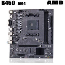 QIYIDA B450 Motherboard support DDR4 desktop RAM AM4 CPU slot NVME NGFF M.2 USB 3.0 VGA dual channel for Ryzen am4 cpu SATA3.0