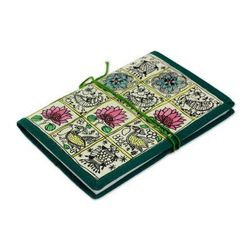 Journal, 'Madhubani Muse' - Handmade Journal from India