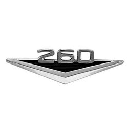 Scott Drake Classic Emblem Fender, 90-day Limited Warranty C4DZ-16228-C
