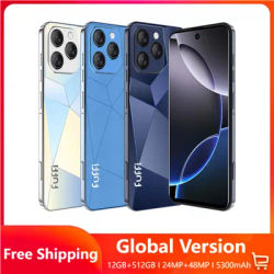 FUFFI A16 Pro Smartphone Cellphones Android 12 6.56 inch Screen,12+512GB,24+48MP,Mobile phone,5300mAh Google Play Store,Phone