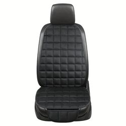 TEMU A Set Of 2 Car Seat Cushions, Essential For Autumn And Winter, Featuring Soft Plush Covers With Storage Pockets For Comfortable Driving, Compatible With Car , Made Of Memory Foam.