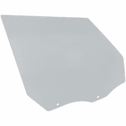JC Whitney Door Glass, Front, Passenger Side, 1-year unlimited-mileage warranty JRM48010043