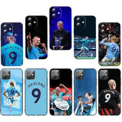 BB9 The demon Haaland NO9 Soft Silicone Case for iPhone11 12 13 14 Pro Max Plus 12 13 Mini Cover