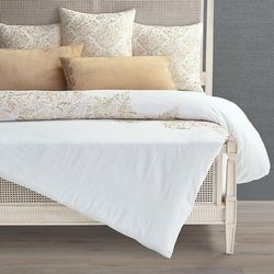 Aksana Embroidered Bedding - Toffee, Toffee Sham, Euro Toffee Sham - Frontgate